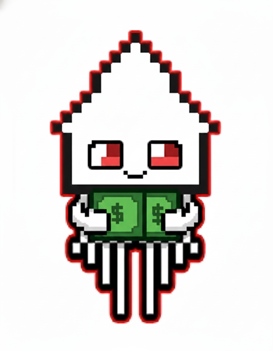 Give Inky some pocket money!